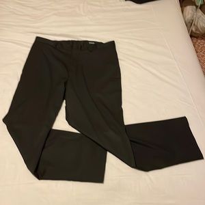 Stripe black pants size 38